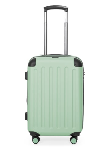 Hauptstadtkoffer Spree - Koffer Flugzeug Trolley Handgepäck Hartschale TSA 42L in Mint