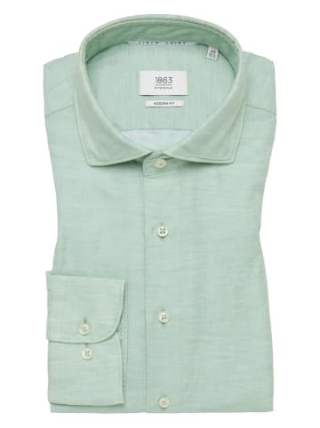 Eterna Langarmhemd in lime