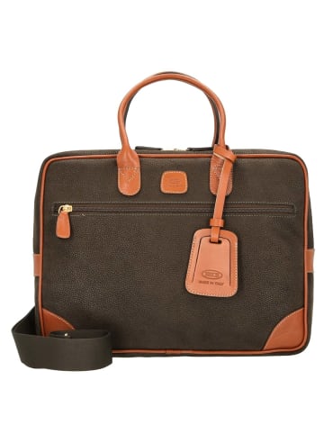 BRIC`s Life Briefcase - Laptoptasche 38 cm (olive) in olive