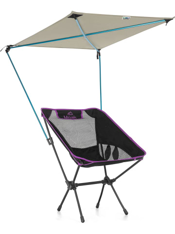 Normani Outdoor Sports Campingstuhl mit Sonnenschirm Moak in Lila