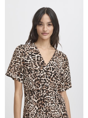 b. young Kleid BYMMJOELLA Regular fit in Birch Leopard