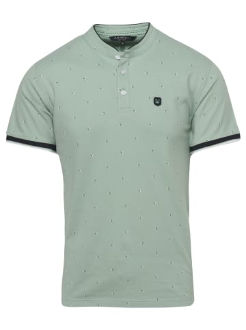 KOROSHI Kurzarm-Polo in khaki