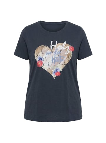 Ulla Popken Shirt in schwarz