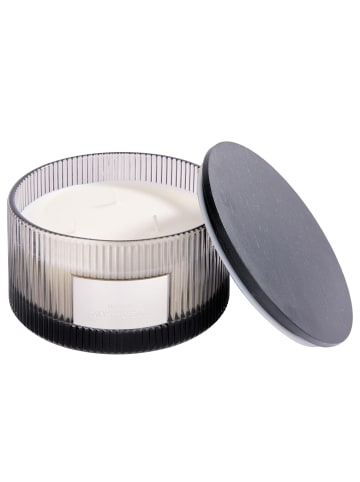 Butlers Duftkerze SUPREME Mystic Bay in Dunkelgrau