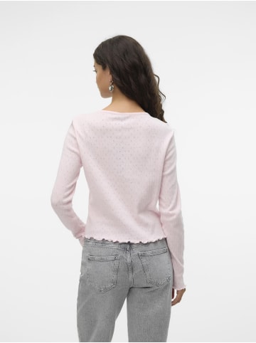 Vero Moda Strickjacke in Pink-A-Boo
