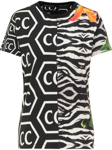 Carlo Colucci T-Shirt Ciriola in Schwarz