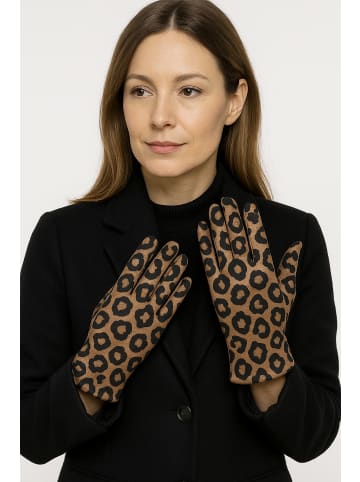 collezione alessandro Handschuhe " Leo " in braun