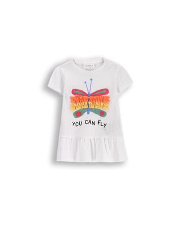 Coccodrillo T-Shirt mit kurzem Ärmel in weiß