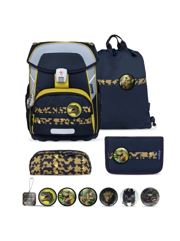 Belmil Premium Maxi Plus Explorer Schulranzen Set 5tlg.