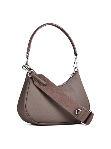Lacoste Core Essentials Daily City Schultertasche 23 cm dark brown