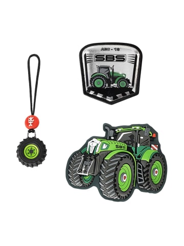 Step by Step Ranzen-Zubehör-Set MAGIC MAGS in Green Tractor Fred