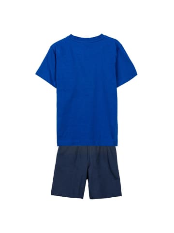 Marvel 2tlg. Outfit T-Shirt & Shorts Marvel Avengers in Blau