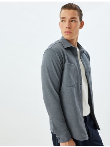KOTON Shirt in Marineblau