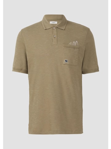 s.Oliver Polo-Shirt in 7880_olivgrün