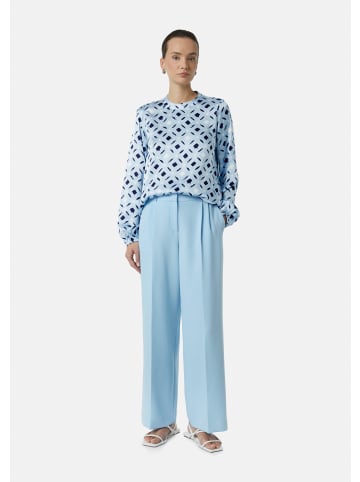 comma CI Bluse langarm in Blau