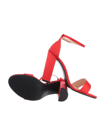 Ital-Design High-Heel Sandalette in Rot