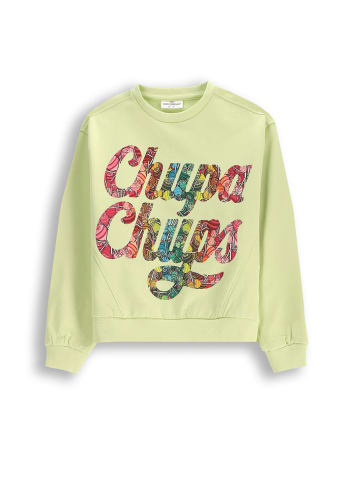 Coccodrillo Sweatshirt in limonengrün