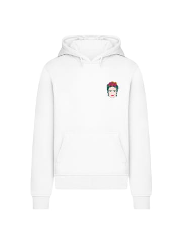 F4NT4STIC Hoodie Frida Kahlo Small Illustration in weiß