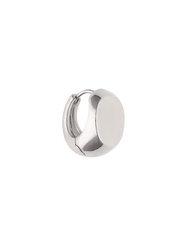 myMo ROCKS Women Hoop Earrings in Silver