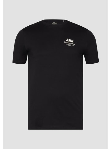 s.Oliver T-Shirt in 99D2_schwarz