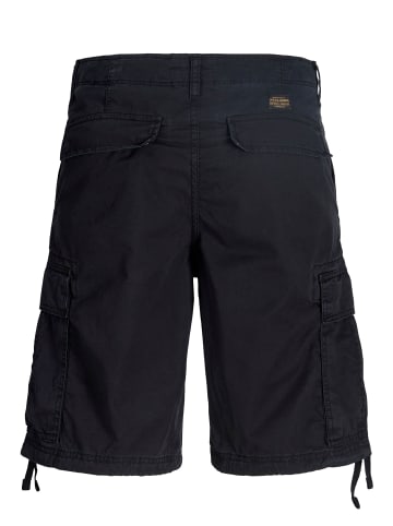 JACK & JONES PLUS Cargo Shorts in Black