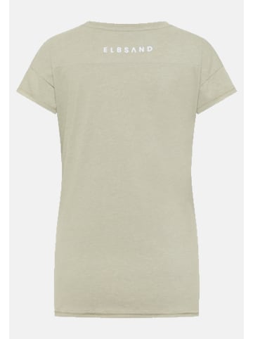 ELBSAND T-Shirt 'Rea' in beige