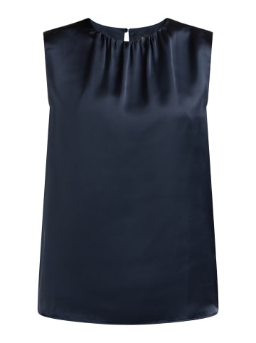 DreiMaster Damen Kurzarmbluse in Navy