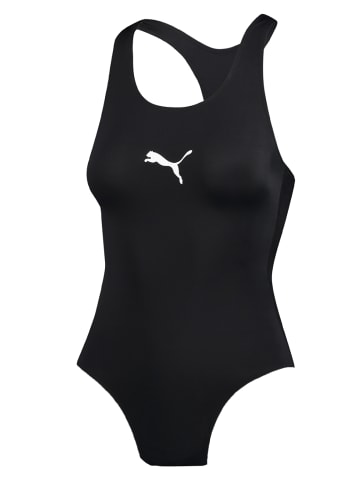 Puma BadeanzugSWIM WOMEN RACERBACK SWIMSUIT inSchwarz