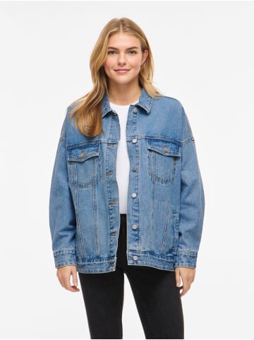 Vila Jeansjacke in Light Blue Denim