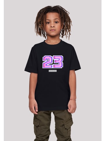 F4NT4STIC T-Shirt Pixel 23 pink in schwarz