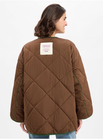 American Vintage Steppjacke Vowbay in braun