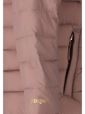 Zigzag Wattierte Jacke Fiesta in 4162 Twilight Mauve