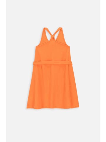 Coccodrillo Stoffkleid in orange