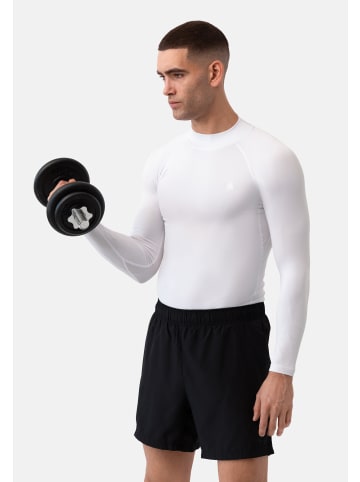 DANISH ENDURANCE Langarmshirt Power Compression in black white