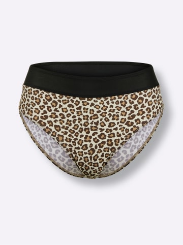 WITT WEIDEN Bikini-Slip in champagner-schoko-bedruckt