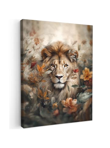 MuchoWow Leinwand bilder Löwe (BxH)