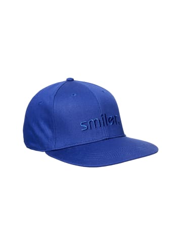 smiler. Snapback Cap shine. in blau