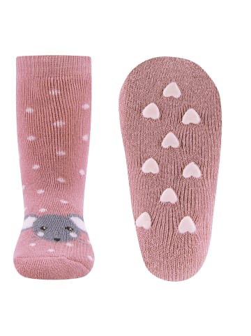 ewers Stoppersocken ABS Bär/Maus/Einhorn in grau