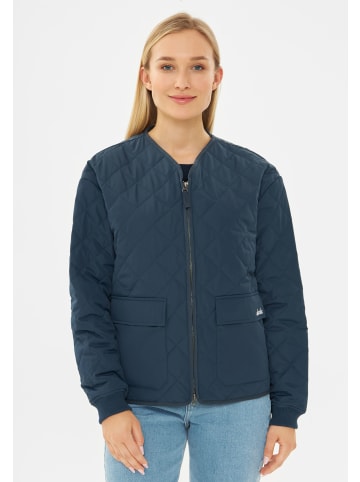 Derbe Steppjacke Quiltby Pocket in marineblau