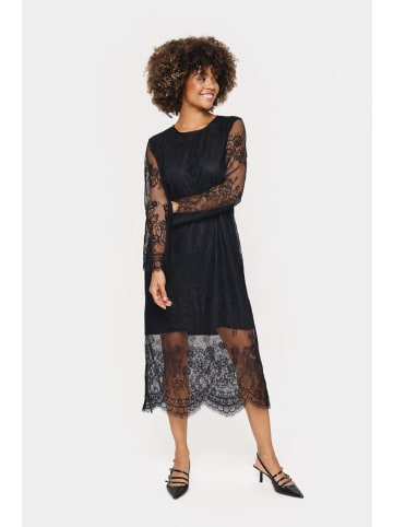 SAINT TROPEZ Kleid ZalviaSZ Gerade Passform in Black