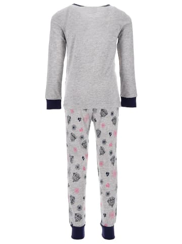 Paw Patrol Skye Kinder Pyjama Schlafanzug in Grau