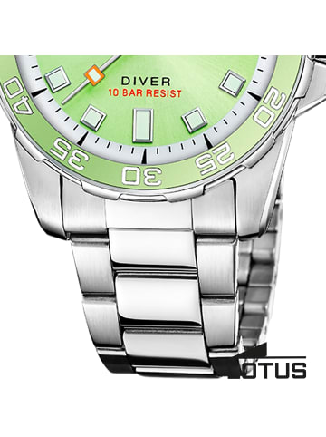 Lotus Chronograph-Armbanduhr Lotus Classic silber mittel (ca. 36,8mm)