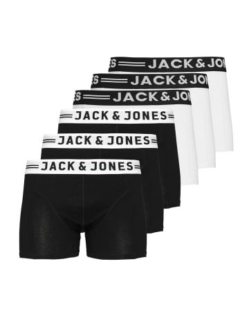 Jack & Jones Retro Short / Pant Sense in Weiß / Schwarz