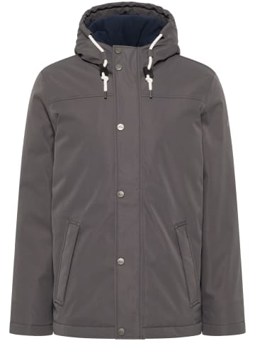 ICEBOUND Herren Wattierte Winterjacke in Steingrau
