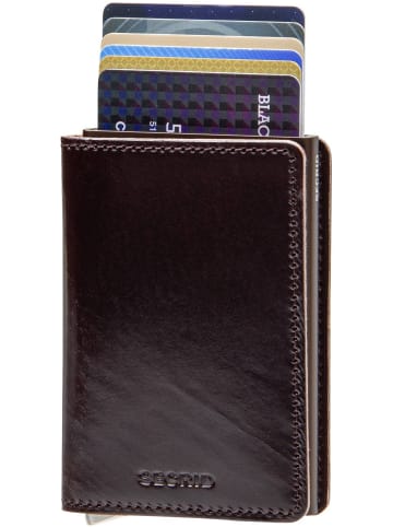 Secrid Geldbörse Premium Slimwallet Dusk in Dark Brown