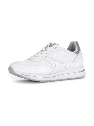 Gabor Comfort Sneaker Low in Weiß
