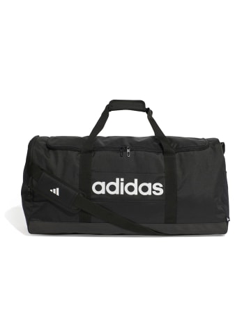 adidas Adidas LINEAR Duffel Sporttasche L BLACK/BLACK/WHITE