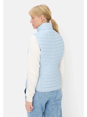 Camel Active Steppweste aus recyceltem Polyamid in Hellblau
