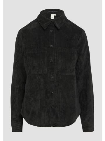 QS Bluse langarm in Schwarz