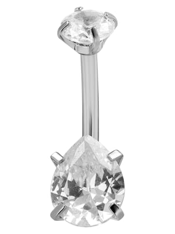 Adeliás Damen Piercing aus Edelstahl in silber